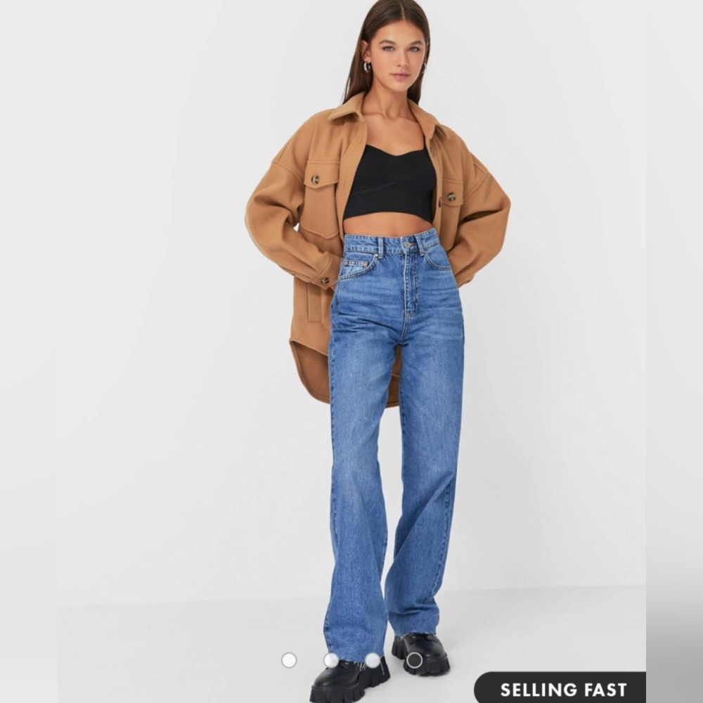 NWT Stradivarius 90s dad jean